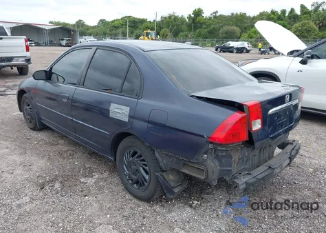 2003 Honda Civic Ex from USA, damaged, VIN 2HGES26723H552178